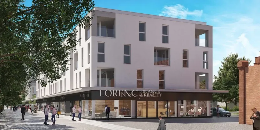 Pronájem bytu 2+kk, Veselí nad Moravou, náměstí Míru, 37 m2