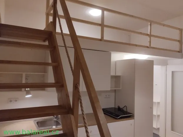 Pronájem bytu 1+kk, Praha - Smíchov, Strakonická, 30 m2
