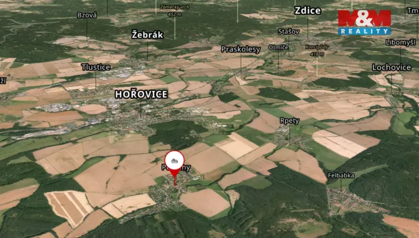 Prodej pozemku pro bydlení, Podluhy, 1040 m2