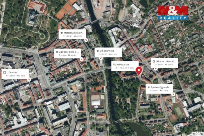 Prodej bytu 1+1, Pardubice - Bílé Předměstí, Polská, 51 m2