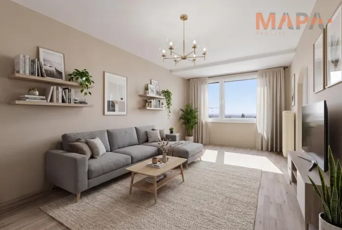 Prodej bytu 3+1, Praha - Prosek, Prosecká, 69 m2