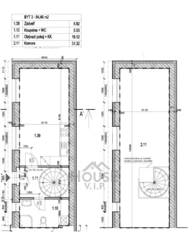 Prodej bytu 2+kk, Nučice, 65 m2