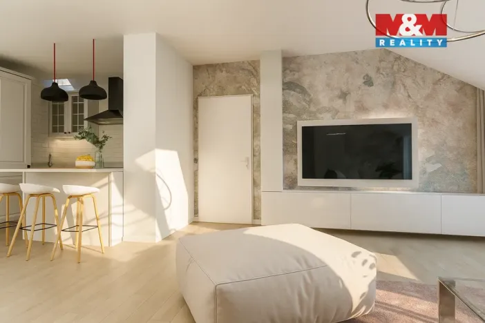 Prodej bytu 2+kk, Opočno, Nádražní, 47 m2
