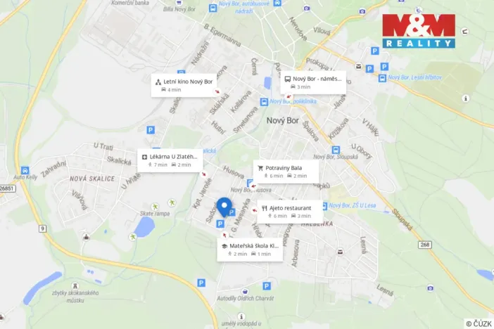 Prodej bytu 2+1, Nový Bor, Svojsíkova, 65 m2