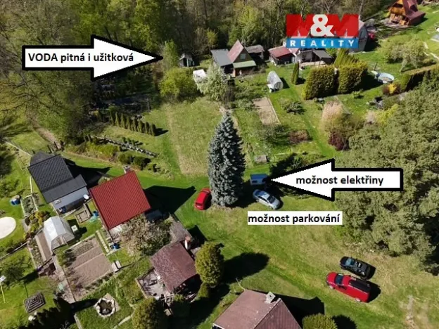 Prodej zahrady, Vamberk, 466 m2
