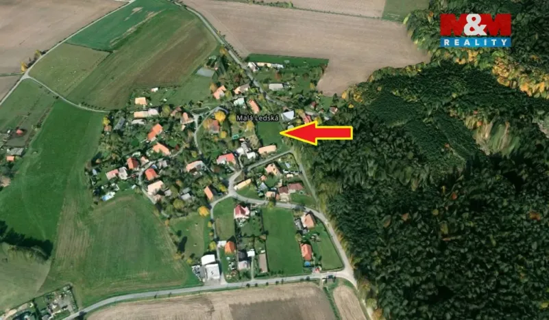 Prodej pozemku pro bydlení, Hřibiny-Ledská - Ledská, 1540 m2