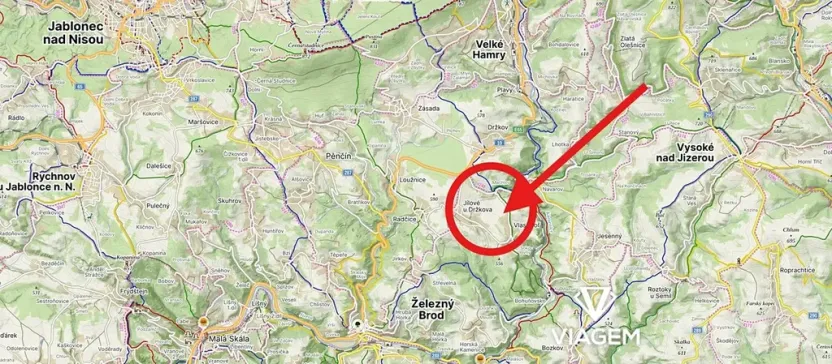 Prodej pole, Jílové u Držkova, 2976 m2