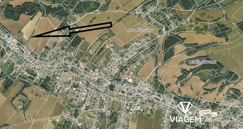 Prodej pole, Mikulášovice, 2482 m2
