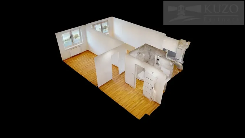 Pronájem bytu 2+kk, Příbram, Táborská, 46 m2