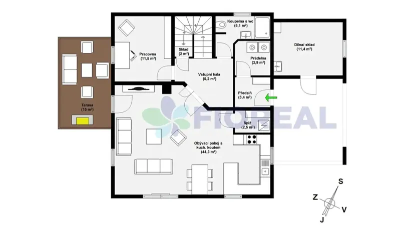 Prodej rodinného domu, Strančice, V Zátiší, 202 m2