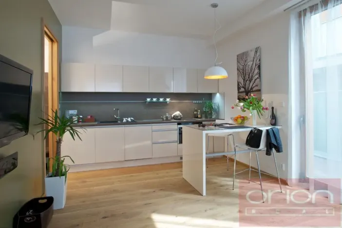 Pronájem bytu 1+kk, Praha - Vinohrady, Uruguayská, 60 m2