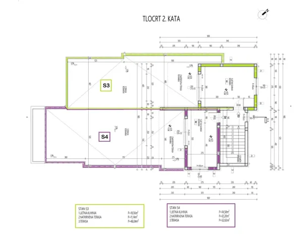 Prodej bytu 4+kk, Tribunj, Chorvatsko, 103 m2