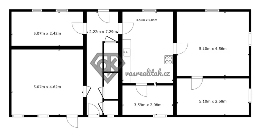 Prodej rodinného domu, Křenov, 120 m2