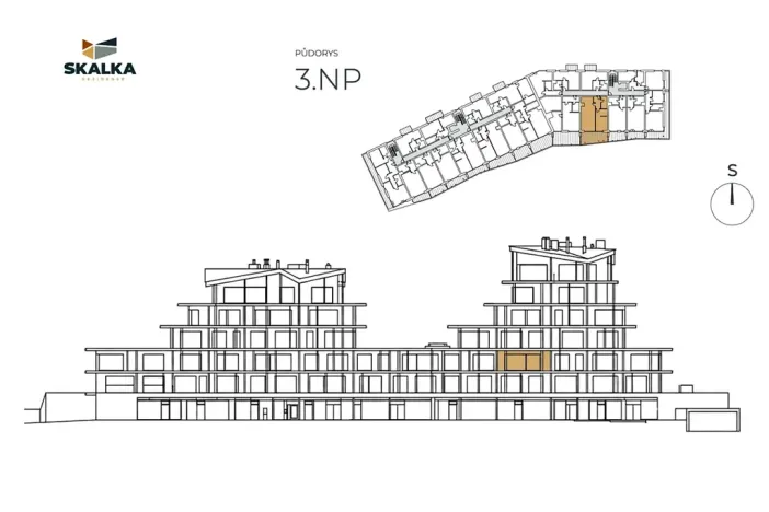Prodej bytu 2+kk, Železná Ruda, Klatovská, 72 m2