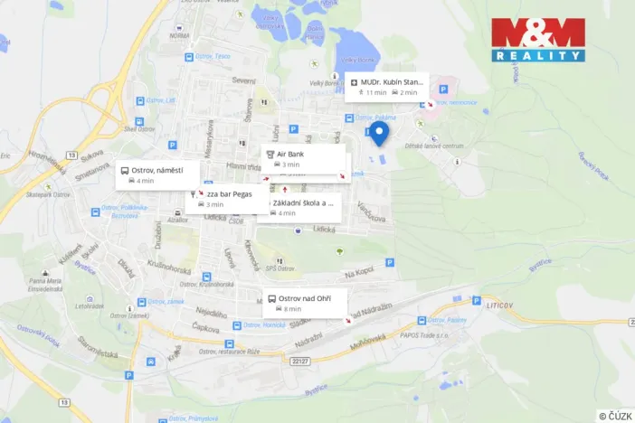 Prodej bytu 3+kk, Ostrov, Hlavní třída, 119 m2