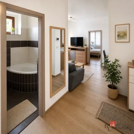 Pronájem bytu 2+kk, Žďár nad Sázavou - Žďár nad Sázavou 1, Jiřího z Poděbrad, 53 m2