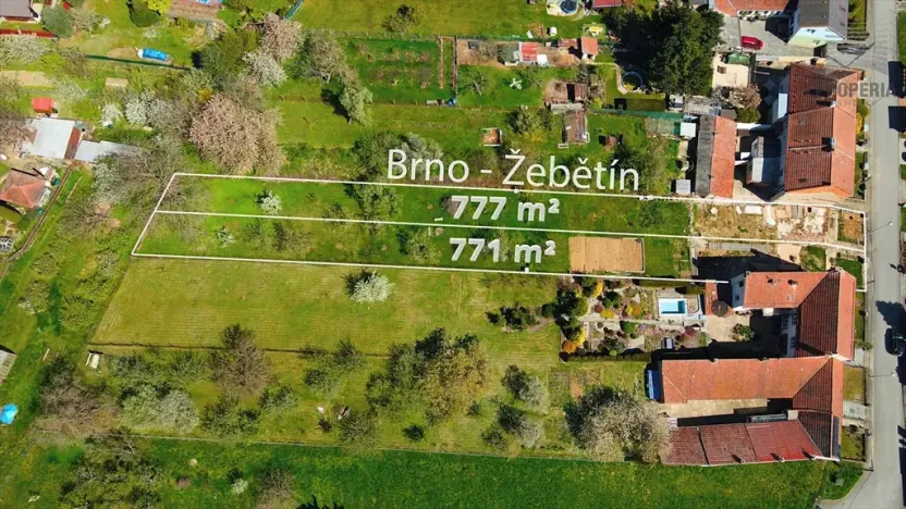 Prodej pozemku pro bydlení, Brno, 777 m2