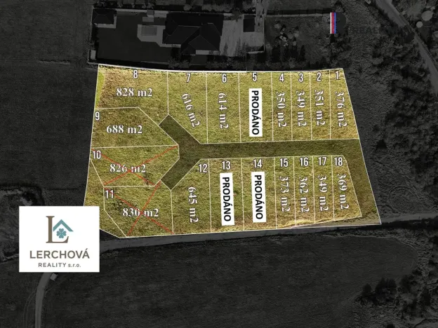 Prodej pozemku pro bydlení, Žatec, Chomutovská, 830 m2