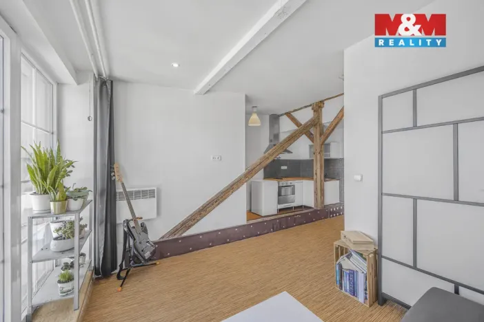 Prodej bytu 1+kk, Praha - Libeň, Nad Kolčavkou, 28 m2