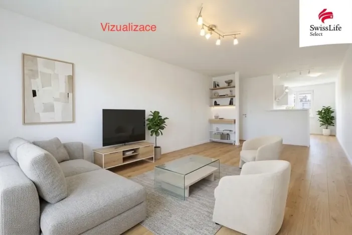 Prodej bytu 2+kk, Plzeň, Nepomucká, 57 m2