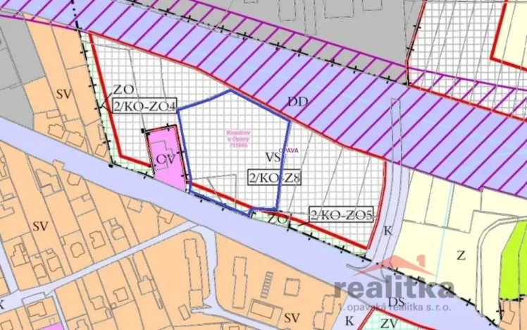 Prodej komerčního pozemku, Opava - Komárov, Ostravská, 10900 m2