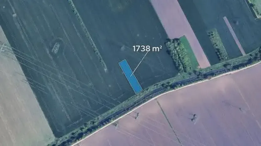 Prodej pole, Újezd u Brna, 1738 m2