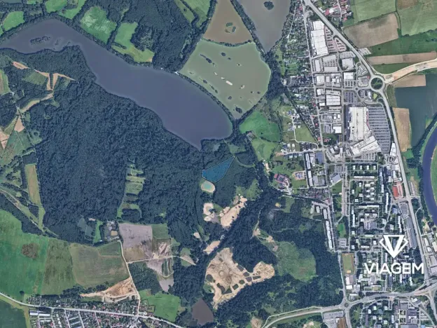 Prodej podílu lesa, České Budějovice, České Vrbné, 1852 m2