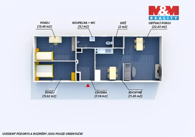 Prodej rodinného domu, Medový Újezd, 74 m2