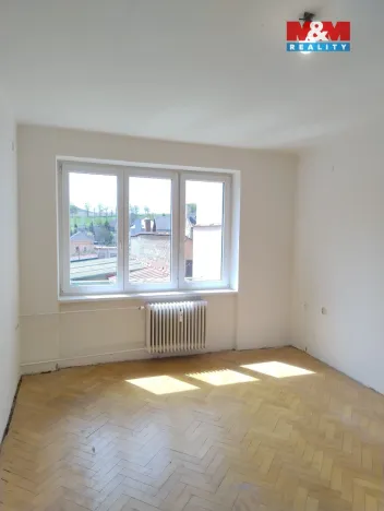 Prodej bytu 2+1, Budišov nad Budišovkou, náměstí Republiky, 50 m2