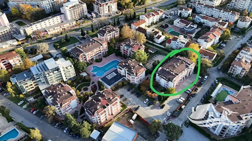 Prodej bytu 1+kk, Nesebar, Bulharsko, 44 m2