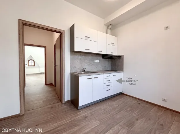 Pronájem bytu 2+kk, Brno, Cihlářská, 44 m2