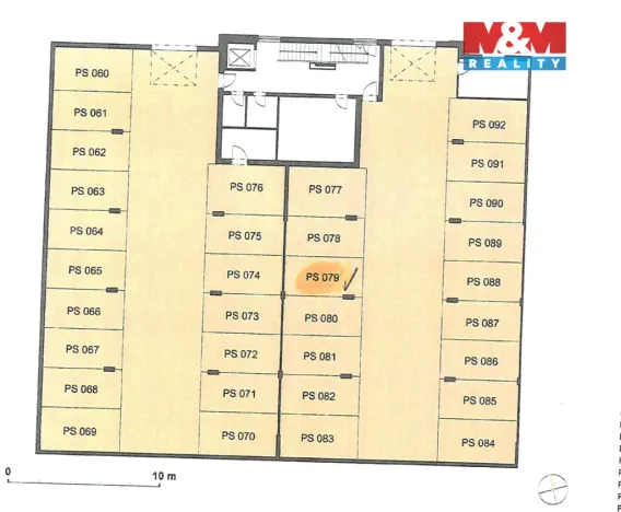 Pronájem garážového stání, Pardubice - Pardubičky, Východní, 14 m2