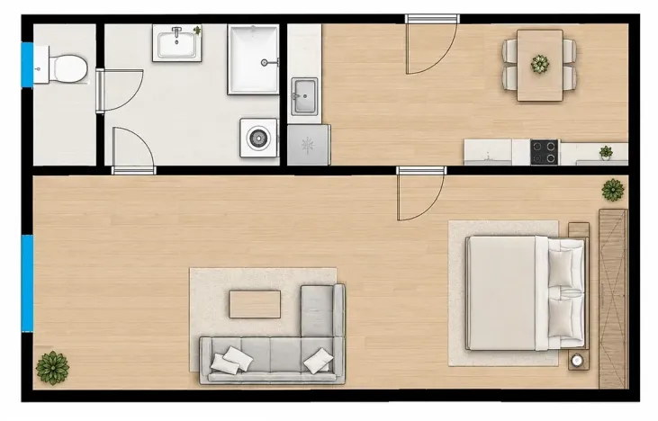 Prodej bytu 1+1, Ústí nad Labem, Moskevská, 34 m2