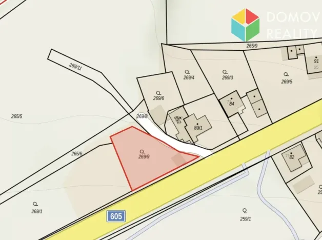 Prodej pozemku pro bydlení, Bavoryně, 623 m2