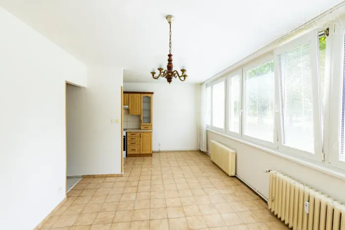 Pronájem bytu 2+kk, Praha - Karlín, Nekvasilova, 41 m2