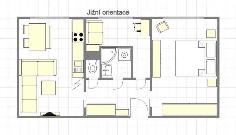 Prodej bytu 3+kk, Praha - Strašnice, Oravská, 51 m2