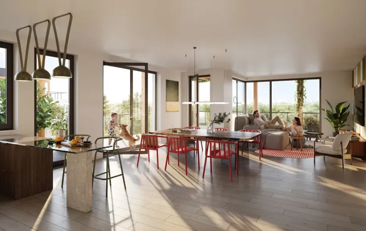 Prodej bytu 4+kk, Praha - Dolní Chabry, Pod hrází, 118 m2