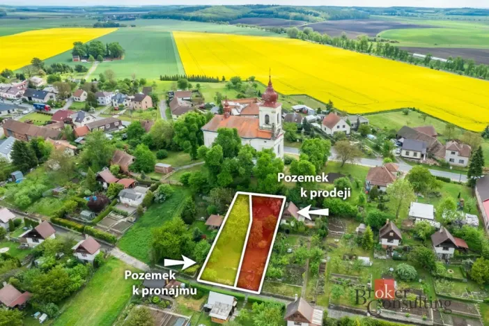 Prodej zahrady, Nový Bydžov, 511 m2