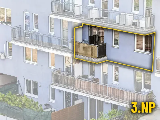 Prodej bytu 2+kk, Praha - Michle, Novobohdalecká, 40 m2