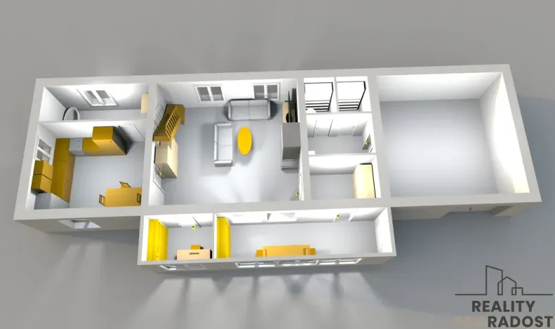 Prodej rodinného domu, Všeradov - Milesimov, 200 m2