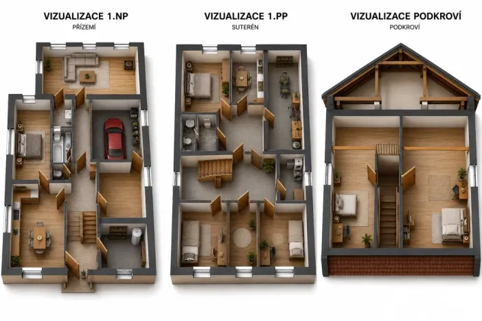 Prodej rodinného domu, Nový Bor - Janov, 350 m2