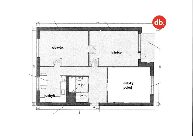Prodej bytu 3+1, Karlovy Vary, Sokolovská, 71 m2