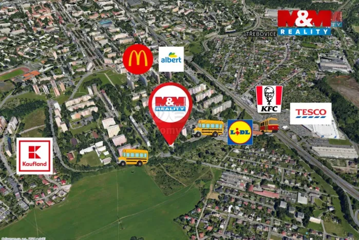 Pronájem bytu 2+1, Ostrava - Poruba, Mongolská, 46 m2