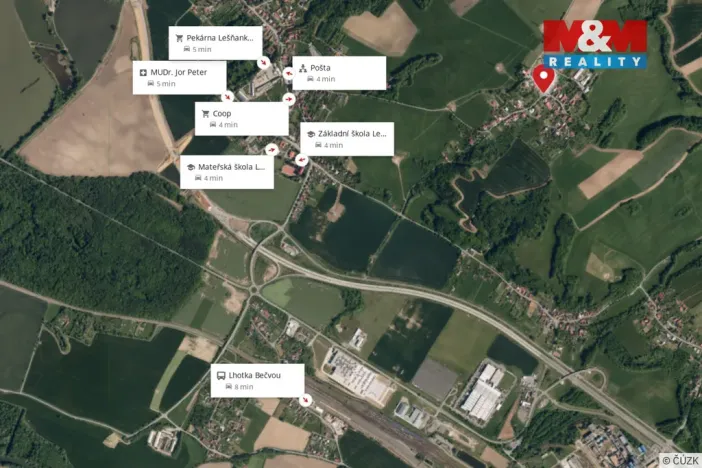 Prodej rodinného domu, Lešná - Vysoká, 50 m2