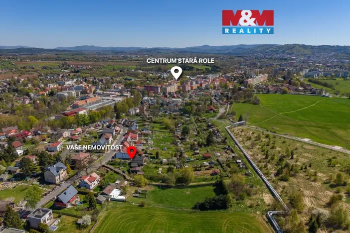 Prodej zahrady, Karlovy Vary - Stará Role, 614 m2