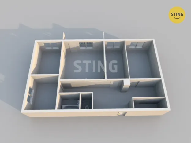 Prodej bytu 4+1, Šumperk, Zahradní, 80 m2