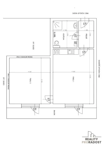 Pronájem bytu 2+kk, Velká Bíteš, Pod Kotelnou, 62 m2