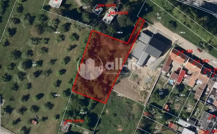 Prodej pozemku pro bydlení, Drnovice, 1652 m2