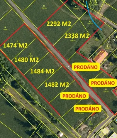Prodej pozemku pro bydlení, Lichnov, 1484 m2