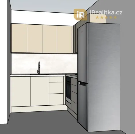 Pronájem bytu 2+kk, Praha - Černý Most, Arnošta Valenty, 38 m2